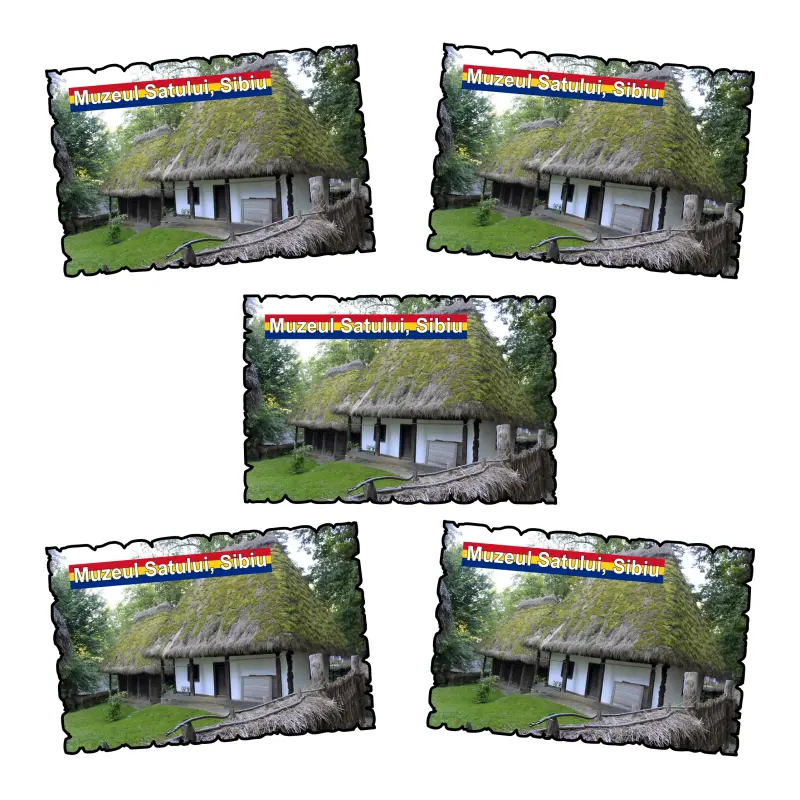 Mgs184-muzeul satului, sibiu, magnet frigider